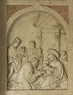 Relieffeld Wandula-Altar