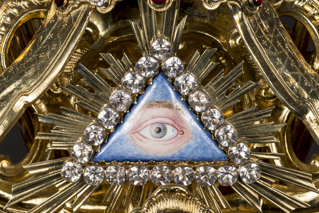 Detail der Rokokomonstranz, Foto: Gerald Richter